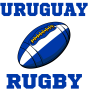 Uruguay Rugby Ball T-Shirt (Sky Blue)